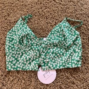 Princess Polly top green